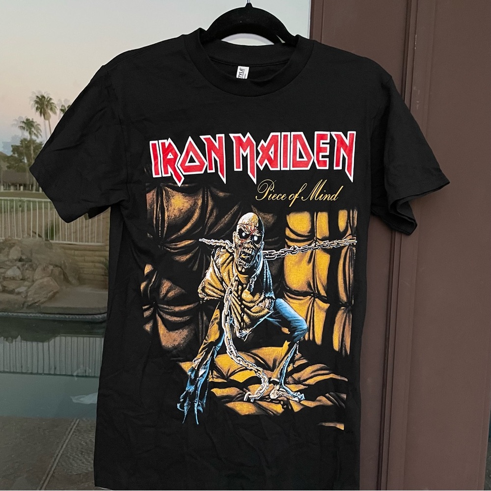 Iron Maiden * Piece of Mind * Black Graphic Tee